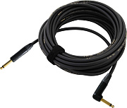 Cordial CSI 9 PP-GOLD инструментальный кабель моно-джек 6,3 мм/моно-джек 6,3 мм, разъемы Neutrik, 9,0 м, черный